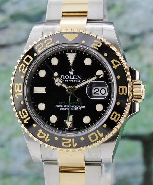 (image for) A ROLEX GMT CERAMIC OYSTER PERPETUAL DATE / 116713 LN / CERT